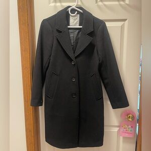 Abercrombie Wool Blend Dad Coat